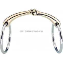 Herm Sprenger Dynamic RS Aurigan Loose Ring Single Jointed - 16mm
