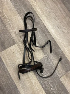 Consignment- Dark Brown Full Size Bridle