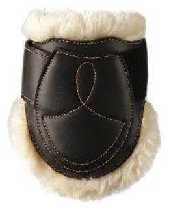 Kentucky Fetlock Boots Sheepskin Leather Velcro