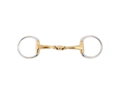 BR Double Jointed Eggbutt Snaffle Soft Contact 16 Mm