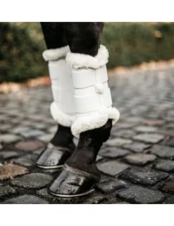 Kentucky Horsewear Turnout Boots Air -Equestrian Specialty Store kentucky horsewear turnout boots air front white